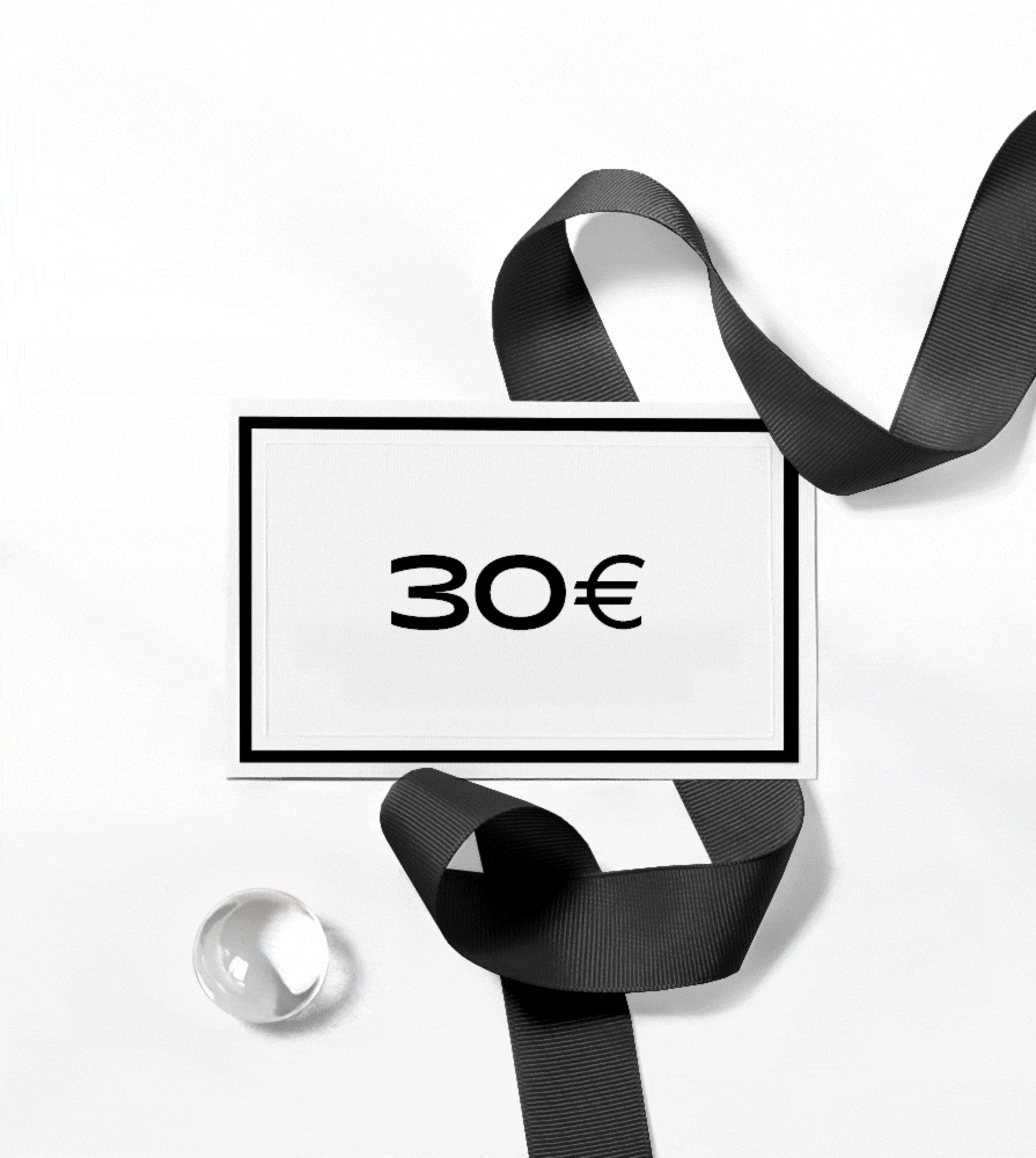 E-carte cadeau du montant de votre choix !