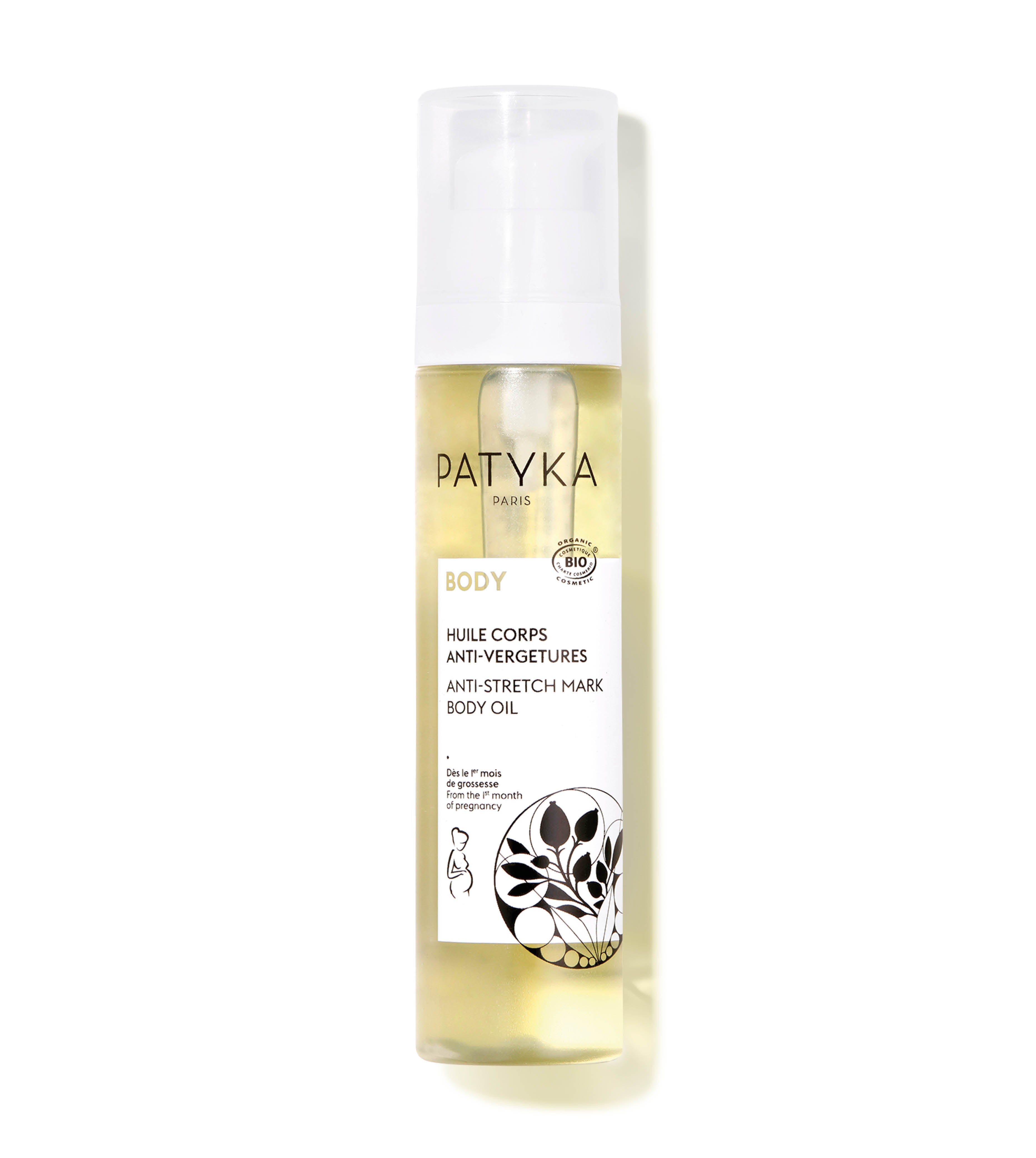 Huile Anti-Vergetures - Soin corps Bio - PATYKA