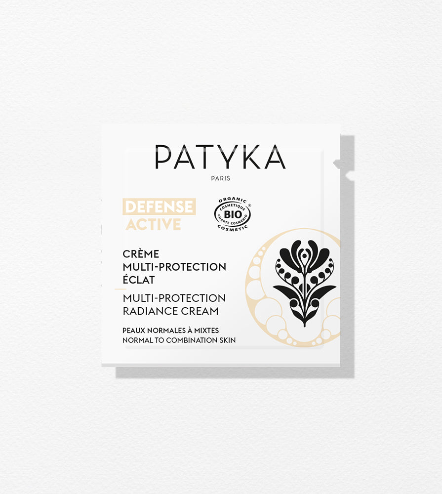 Patyka - Crème Multi-Protection Éclat - Peau normale à mixte (1,5 ml)