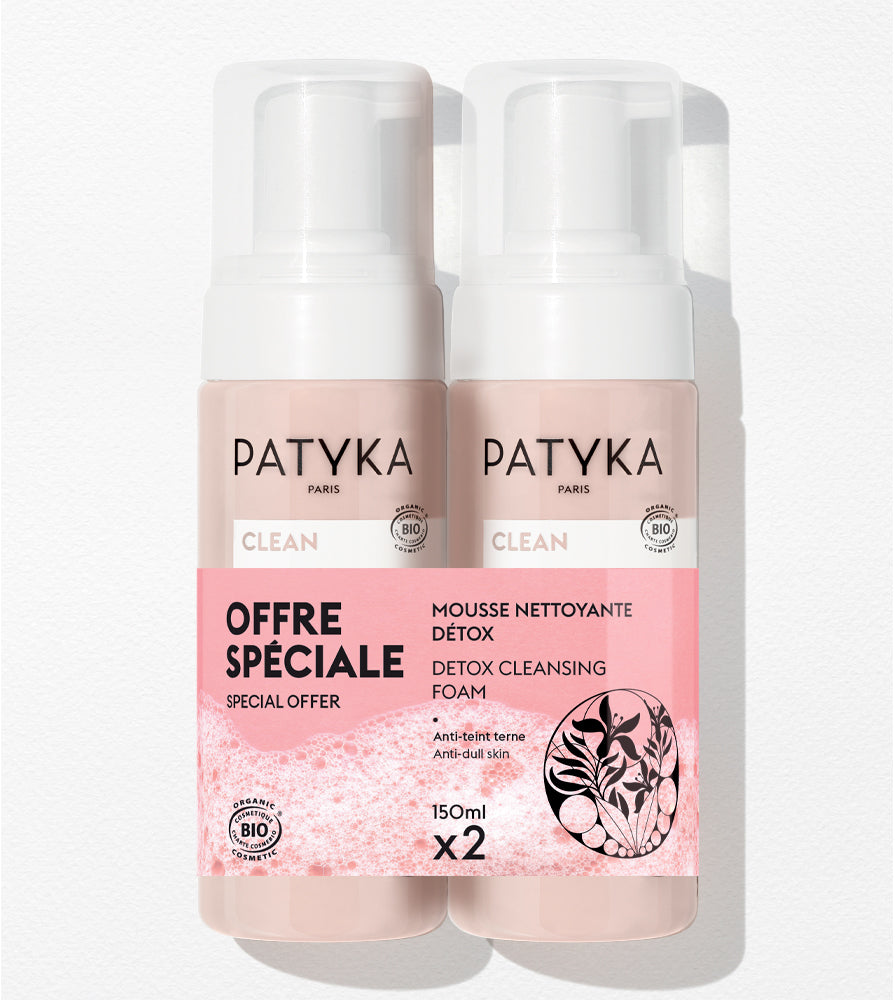 Patyka - Duo Mousse Nettoyante Détox