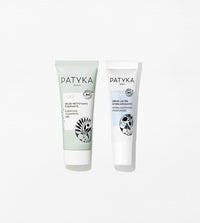 Duo purifiant & hydratant - Gelée Nettoyante Purifiante (15ml) & Crème Lactée Hydra-Apaisante (15ml)