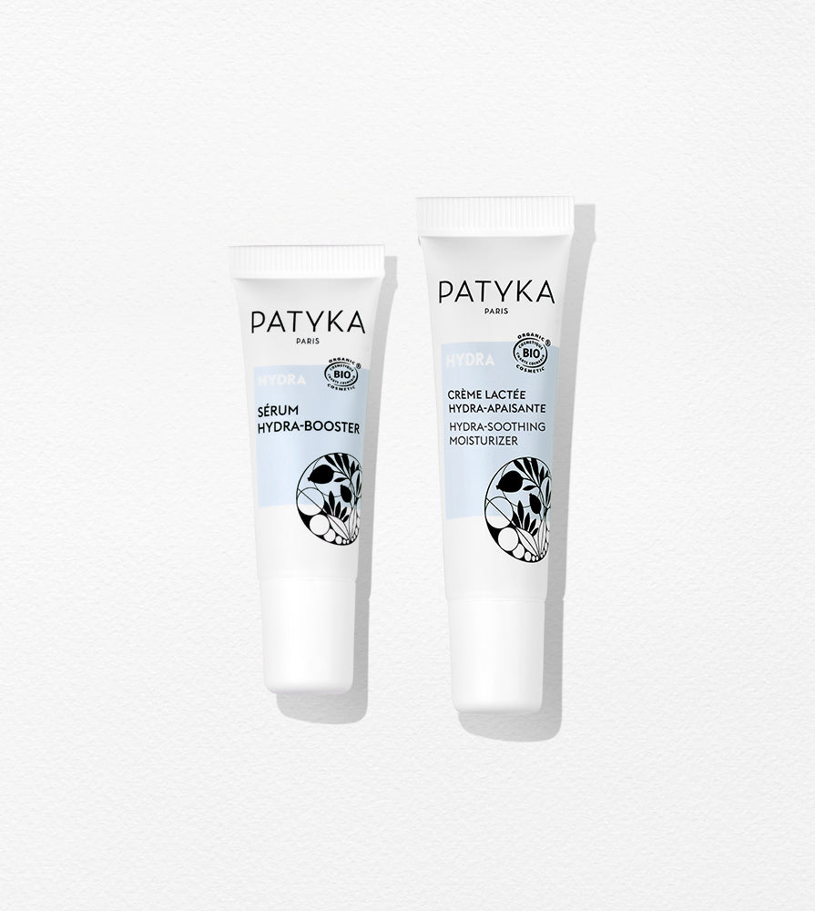 Duo HYDRA - Sérum Hydra-Booster (10ml) & Crème Lactée Hydra-Apaisante